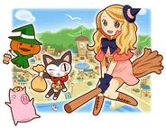 ガンホーOE、『ココ魔女!?ここは魔女のいる街』の正式サービス開始