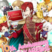 アンビション、乙女系擬人化動物育成恋愛ゲーム『擬人カレシ』で10thアニバーサリーキャンペーンを開催中