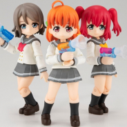 バンダイ、水鉄砲で戦うフィギュアシリーズ「アクアシューターズ」に「ラブライブ!サンシャイン!!」Aqoursメンバーのフィギュアを発売決定!