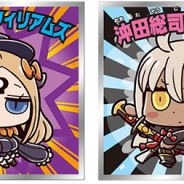 FGO PROJECT、「FGO マンチョコ」キラキラコレクターシールの「アビゲイル・ウィリアムズ」と「沖田総司〔オルタ〕」のイラストを公開