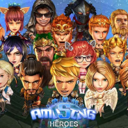 アミュージングパーク、『アミュージングヒーローズ』の事前登録CP開始 実在した歴史上の人物、文学、神話などと冒険する戦略SLG