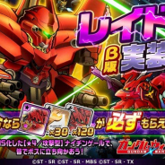 バンナムとLINE、『LINE: ガンダム ウォーズ』が全世界累計600万ダウンロードを突破! 共闘コンテンツ「レイド(β版)」を実装
