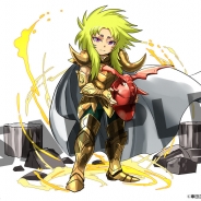 ガンホー、『パズル&ドラゴンズ』と『聖闘士星矢』とのコラボ企画第3弾に「黄金聖闘士・シオン」が登場!