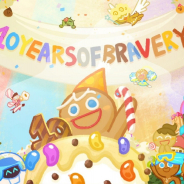 デヴシスターズ、『クッキーラン:オーブンブレイク』のメインキャラ「勇敢なクッキー」が誕生10周年 記念CPでクリスタルクーポンコードを配布中!!