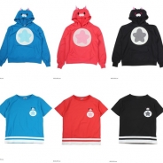 『白猫プロジェクト』星たぬきプルオーバーパーカー&Tシャツが『星たぬきカフェin原宿』で先行発売中!