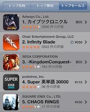 アドウェイズ『カイブツクロニクル』、App Store「トップセールス」で再び1位獲得