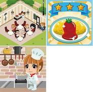 グレンジ、フィーチャフォン版「mixi」で「もぐもぐ☆レストラン」の提供開始-月内にスマフォ版も提供