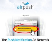 ノボット、米Airpushと提携し、Android向けメッセージ通知欄広告「airpush」の提供開始
