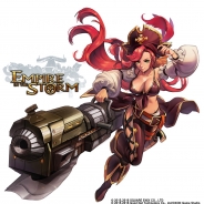 スクエニ、『エンパイアインザストーム』で海賊王の娘「キャシー」登場 ガンナー職英雄キャラクターの「初期Aランク」は初…新装備の公開も