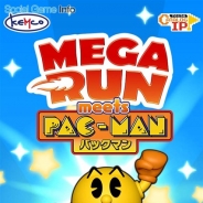 KEMCO、Android向け新作ランゲーム『Mega Run meets パックマン』の事前登録を開始 ランゲーム『Mega Run』と「パックマン」がコラボ