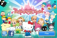 ニフティとサンリオウェーブ、iOS向けアプリ『Hello Kitty World』を48ヵ国に展開