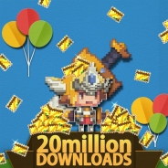 韓国NHNエンターテインメント、『クルセイダークエスト』の世界累計DL数が2000万件を突破! 記念イベントを実施中!