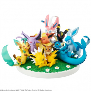 メガハウス、「イーブイ」とその進化形ポケモン8匹を立体化した「G.E.M.EX ポケットモンスター イーブイフレンズ」を8月下旬に発売