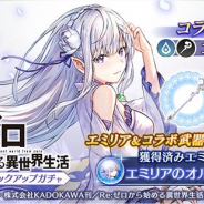 アプリボットの『ブレイドエクスロード』がApp Store売上ランキングでトップ30に復帰 「リゼロ」コラボキャラ「エミリア」の参戦で