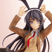 コトブキヤ、『青ブタ』よりウサ耳を持ちながらいたずらっぽく微笑む桜島麻衣先輩のフィギュアを19年4月に発売決定!