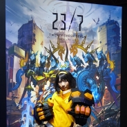 【TGS2017】藤商事、今冬配信予定のファンタジーRPG『23/7』を出展 コスプレイヤーやキャラクターパネルなどブース内はゲームの世界観一色に