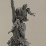 【ワンフェス2016冬】アクアマリン、『アイドルマスターミリオンライブ』春日未来のフィギュア原型を展示…『SideM』の各種グッズも展開