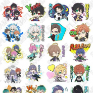 キングレコード、「ヒプノシスマイク」のLINEスタンプ第2弾を配信開始 6ディビジョンで24種のキャライラストを収録