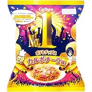 グリーとファミマ、カルビー、「GREE」上でアイディア募集したオリジナルポテトチップス発売…カルボナーラ味