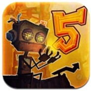D2C、iPhone用アクションパズルゲーム『ロボ5』の提供開始…世界で人気を博したタイトルの日本語版