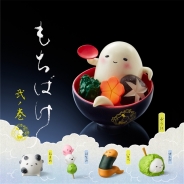 タカラトミーアーツ、お化けになった可愛いお餅のフィギュア『もちばけ2』を8月下旬発売…大人気商品『もちばけ』の第2弾