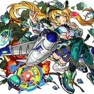 ミクシィ、『モンスターストライク』で「ワイルドキャット(コルセア)」と「鋼のサンタ少女 コルセア」が獣神化可能に!