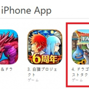 スクエニ、『DQタクト』がApp Store売上ランキングで早くもTOP10に登場! 全体7位、ゲームカテゴリー4位に!