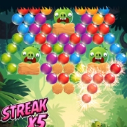 Rovio、「アングリーバード」題材の新作パズルゲーム『Angry Birds Stella POP』を配信開始