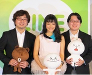 『LINE』新CM発表会をレポート…『LINE』の現状と戦略、そして石原さとみさんがスペシャルゲストとして登場!