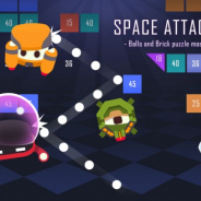 ブライブ、『スペースアタック:ボールとブリックのパズルマスター』のAndroid版をリリース ボールを撃ってレンガを破壊するブロック崩しゲーム