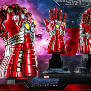 ホットトイズジャパン、手軽に飾れる1/4スケールの「ナノ・ガントレット(ハルク版)」を発表