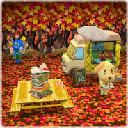 任天堂、『どうぶつの森 ポケットキャンプ』で「かべゆかコレクション」を追加…「こうよう」の「かべ」&「ゆか」で秋景色が楽しもう!