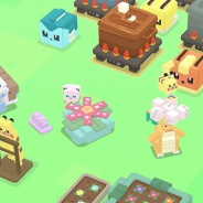 ポケモン、新作タイトル『ポケモンクエスト』をNintendo Switch、スマートフォンのマルチプラットフォームで配信決定! 四角くなったポケモンたちが登場