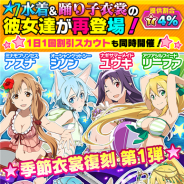 バンナム、『SAOコード・レジスタ』で季節衣裳復刻スカウト第1弾を開催中! 「わいのヨロイ」生産イベントも開催