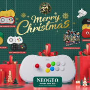 SNK、「NEOGEO Arcade Stick Proクリスマス限定セット」の予約を開始! 限定特典「NEOGEO 30周年記念アルバム」も公開