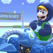 任天堂、『マリオカート ツアー』で「アイスツアー」のドカン第2弾を開始 ピックアップキャラとして「ペンギンルイージ」が登場!