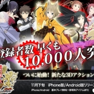 『機巧少女は傷つかない Facing “Burnt Red”』の事前登録者数が3日間で1万人突破!