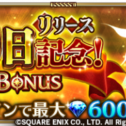 スクエニ、『ロマサガRS』で「リリース600日記念ログインボーナス」を開催 3日間ログインで最大600ジュエルをプレゼント!