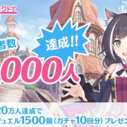 Cygames、『プリンセスコネクト!Re:Dive』の事前登録者数が5万人突破! 特典のジュエルは450個に