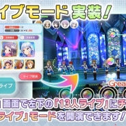 バンナム、『アイドルマスター ミリオンライブ! シアターデイズ』で13人ライブ機能の追加などアップデートを実施!