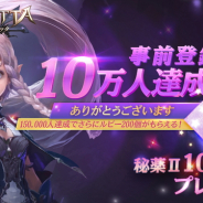 GAMEVIL COM2US Japan、今秋配信予定のスマホ向け3D MMORPG『ヴェンデッタ』で事前登録数が10万人を突破!