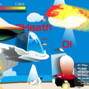 スプーキーズ、FacebookGames版『Abduct.io』をリリース…100人同時対戦2Dシューティングゲーム