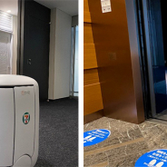 ソフトバンク、自律走行型配送ロボットでセブンイレブンの商品を配送 本社ビルで実証実験