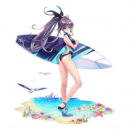 gumi、『ドールズオーダー』で「ランスロット(CV.花澤香菜さん)」と「マーリン(CV.田中あいみさん)」の水着バージョンが登場
