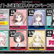 ブシロード、アニメ「BanG Dream!」関連CDを7枚連続リリース! 特典Blu-rayには放映に先駆けて「3rd Season」本編を収録