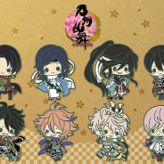 コトブキヤ、『刀剣乱舞-ONLINE-』より「極」衣装の刀剣男士たちをラバーストラップとして発売