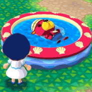 任天堂、『どうぶつの森 ポケットキャンプ』にスペシャル家具「ラコスケのプール」が期間限定で登場!