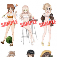 『ガールズ&パンツァー 戦車道大作戦!』にて水着生徒が登場! 西住みほや秋山優花里などが新規追加
