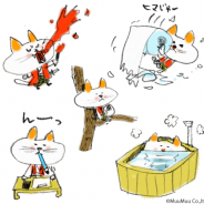 ムームー、『にゃんこ将軍あばれ旅』リリース1周年を記念したLINEスタンプ第二弾の配信を開始!