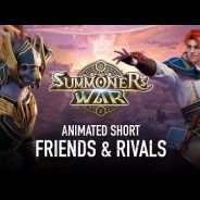 GAMEVIL COM2US Japan、『サマナーズウォー : Sky Arena』の1億DLを記念した短編アニメ「仲間とライバル」を公開!